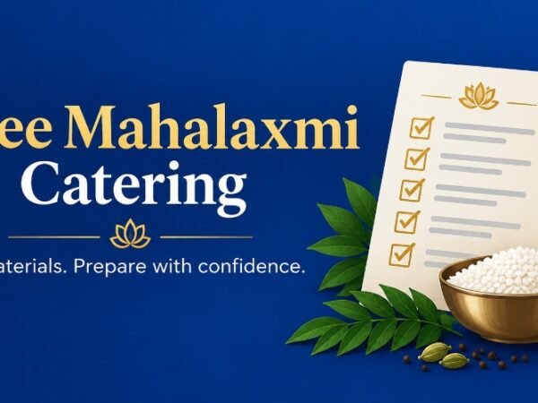 Shree Mahalaxmi Catering App